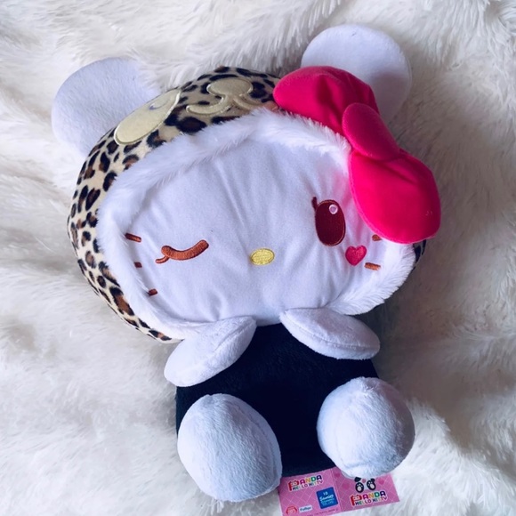 hello kitty panda plush